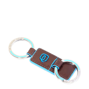 PORTACHIAVI A DUE ANELLI PIQUADRO PC6863B2 MOGANO