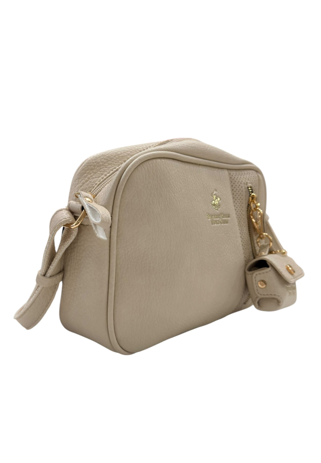 BORSA CAMERA BAG TRACOLLINA DONNA BEVERLY HILLS POLO CLUB BH-4565 BEIGE