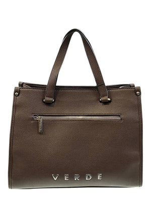 BORSA A MANO DONNA VERDE 16-0008126 MARRONE