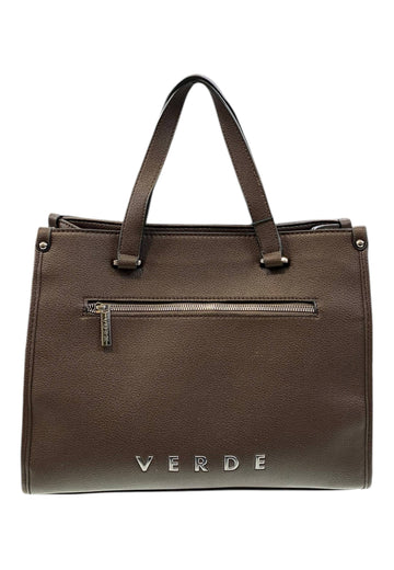 BORSA A MANO DONNA VERDE 16-0008126 MARRONE
