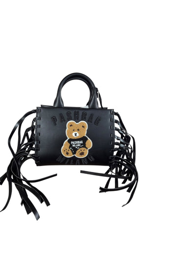 BORSA A MANO E TRACOLLA PICCOLA PASHBAG MINI MARGE 20151 SHEPHERD PURE BLCK