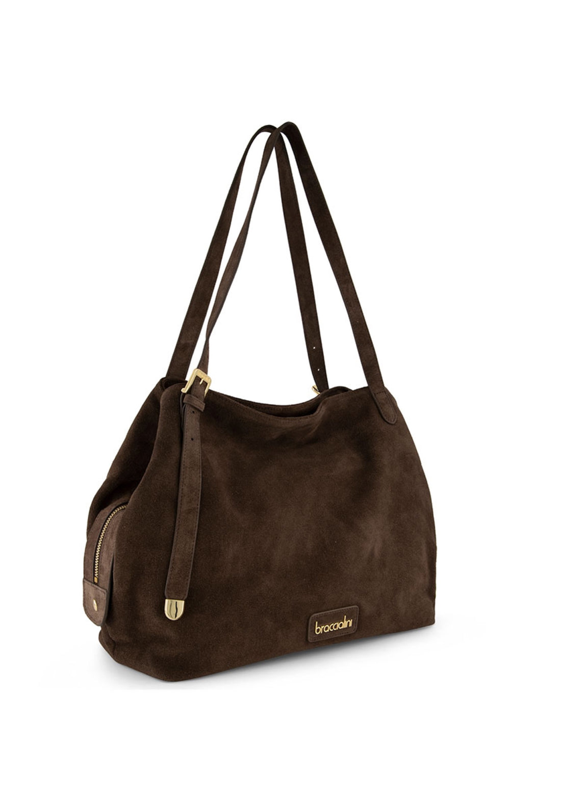 BORSA A SPALLA BRACCIALINI SARA B19373 CIOCCOLATO