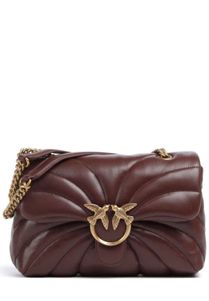 BORSA PINKO LOVE PUFF CLASSIC BUTTERFLY 100038 A1EX R49Q ROSSO VINO