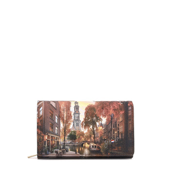 PORTAFOGLIO DONNA YNOT MEDIO YES-362F7 AMSTERDAM LIGHTS