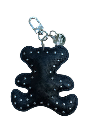 PORTACHIAVI CHARM ORSETTO PASHBAG 20414 NERO BORCHIE