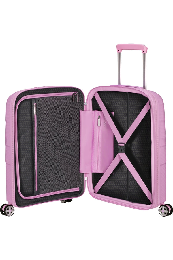 VALIGIA TROLLEY BAGAGLIO A MANO  AMERICAN TOURISTER STARVIBE 146370 METALLIC PASTEL LAVENDER 55 cm