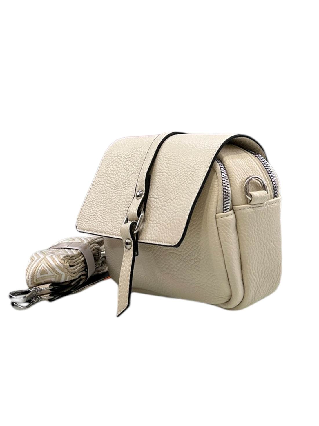 BORSA TRACOLLINA DONNA VERDE 16-0007452 IVORY