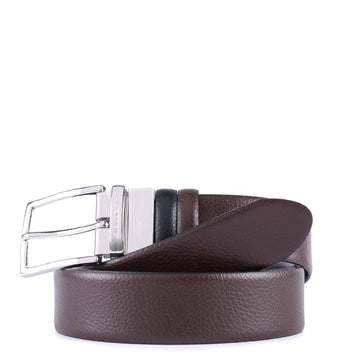 PIQUADRO MODUS REVERSIBLE BELT CU4209MO BLACK-BROWN