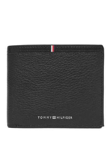 PORTAFOGLIO  UOMO TOMMY HILFIGER COMPLETO AM0AM13969 BDS NERO