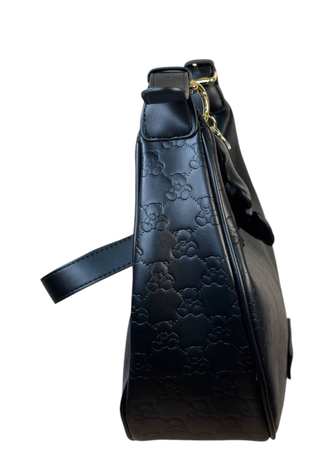 BORSA A SPALLA HOBO PASHBAG SOHO PURE 20350 NERO ORSETTO