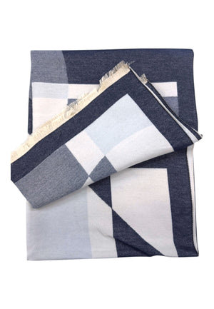 SCIARPA DONNA YNOT GEOMETRIC GEO-102F6 DEEP