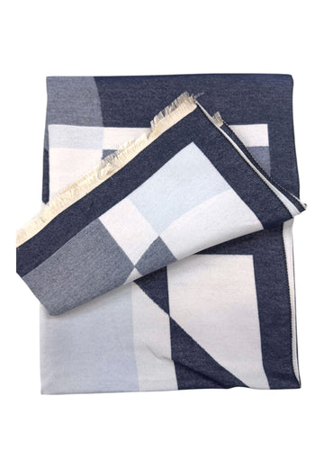 SCIARPA DONNA YNOT GEOMETRIC GEO-102F6 DEEP