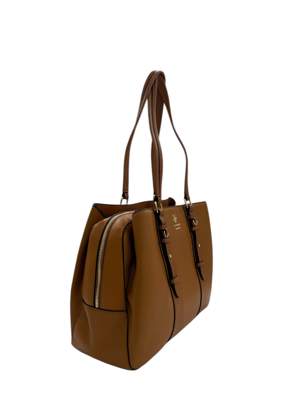BORSA A SPALLA DONNA BEVERLY HILLS POLO CLUB BH-4450 CUOIO
