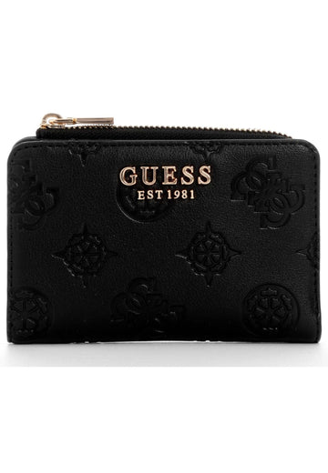 PORTAFOGLIO GUESS DONNA PICCOLO LAUREL II PD7459156 BLACK LOGO