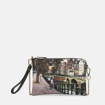 BORSA TRACOLLINA POCHETTE MEDIA YNOT YES-384F6 AMSTERDAM BRIDGE