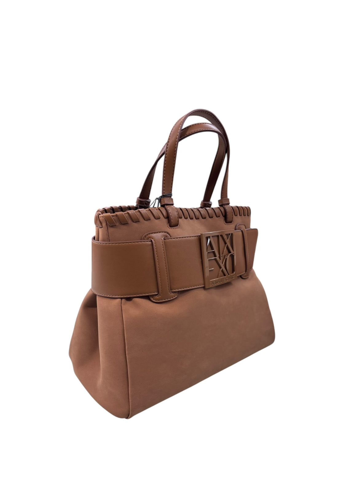 BORSA MEDIA DONNA ARMANI EXCHANGE XW000285 AF12574 U6305 LIGHT WHISKY