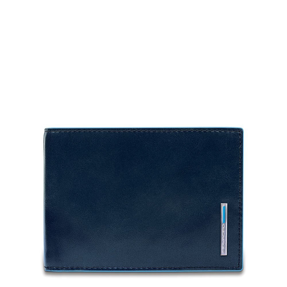 PIQUADRO COMPLETE WALLET PU1392B2R BLUE