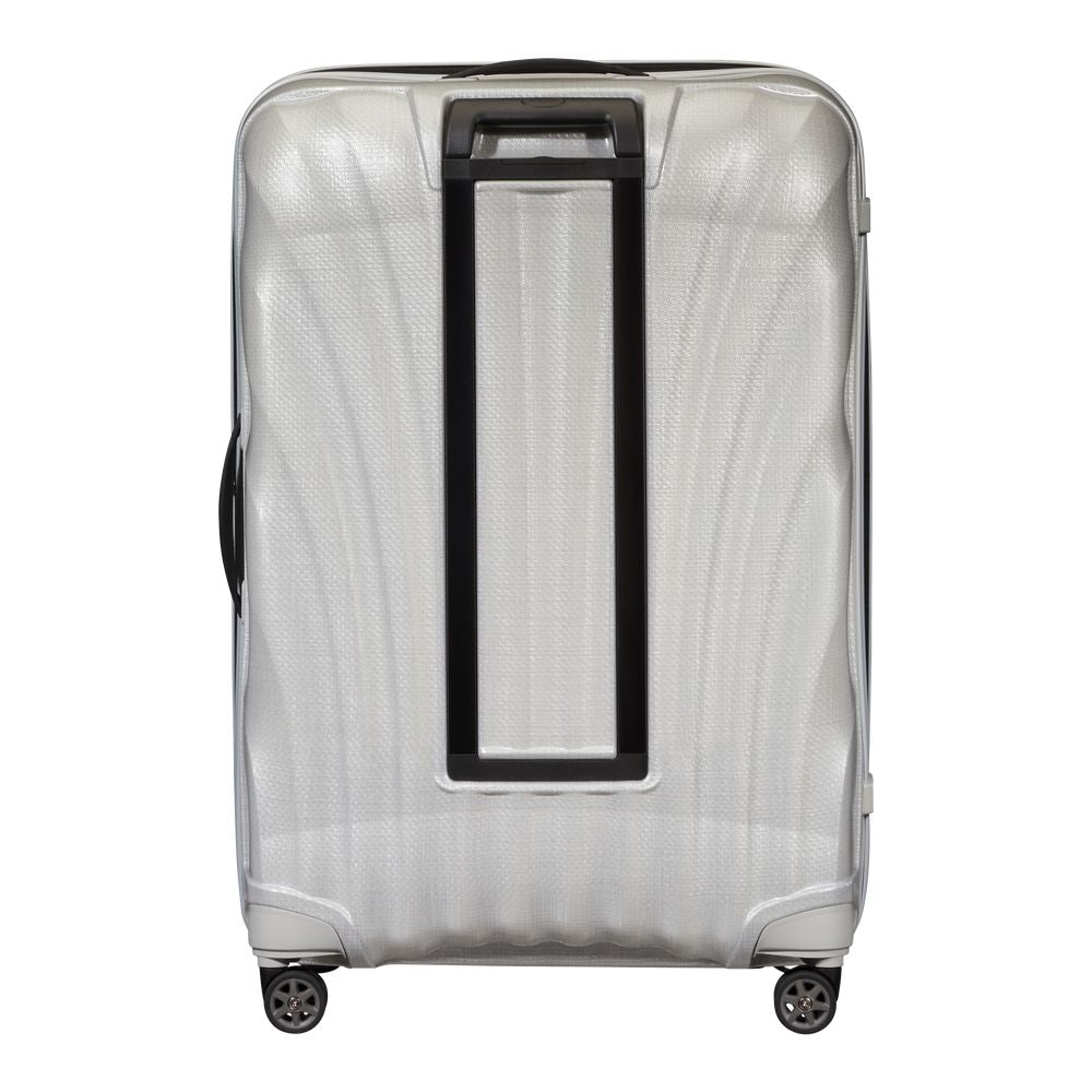 VALIGIA TROLLEY SAMSONITE C-LITE GRANDE RIGIDO 122861 OFF WHITE 75 CM