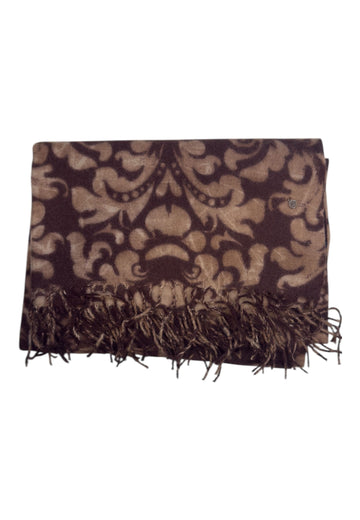 SCIARPA DONNA YNOT IKEBANA IKE-107F6 CHOCO