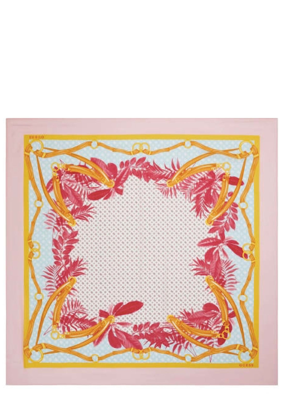 PASHMINA GUESS DONNA QUADRATO AW5139POL03 ROSA MULTI