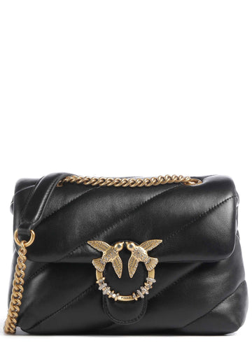 BORSA PINKO LOVE MINI PUFF NEW BUCKLE 107058 A0F2 Z99Q NERO