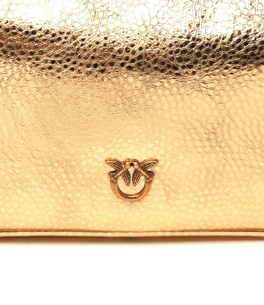 BORSA PINKO HALF MOON HORIZONTAL MINI 105915 A2WD ZZLQ GOLD