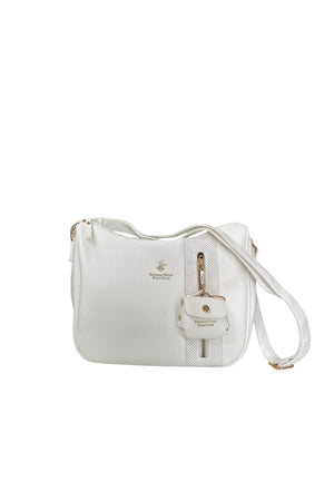 BORSA ASCELLARE DONNA BEVERLY HILLS POLO CLUB BH-4562 BIANCO
