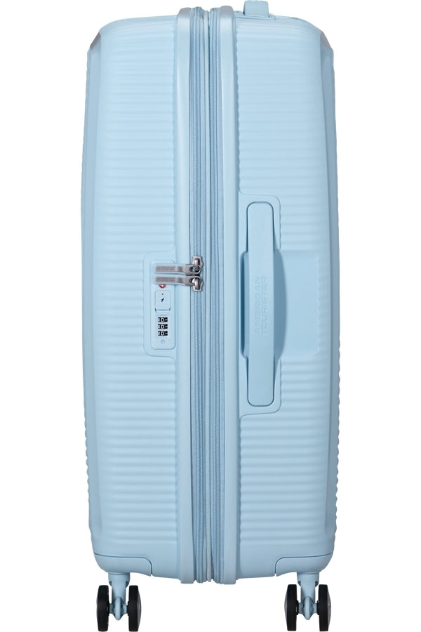 SET DI VALIGIE AMERICAN TOURISTER SOUNDBOX PASTEL BLUE