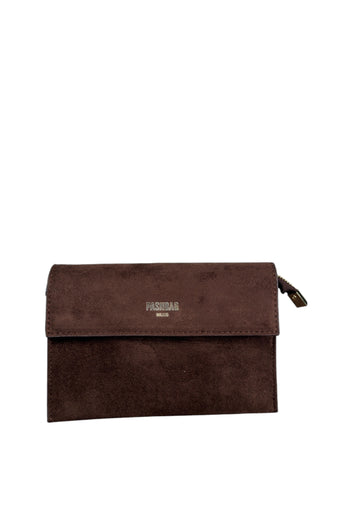 BORSA POCHETTE-TRACOLLINA PASHBAG ODETTE 20394 MARRONE