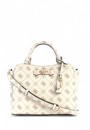 BORSA A MANO E TRACOLLA GUESS SILIA GP989006 VANILLA LOGO