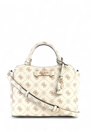 BORSA A MANO E TRACOLLA GUESS SILIA GP989006 VANILLA LOGO