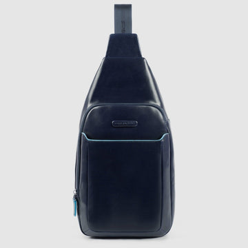 MONOSPALLA PIQUADRO PELLE UOMO BLUE SQUARE CA4827B2 BLU2