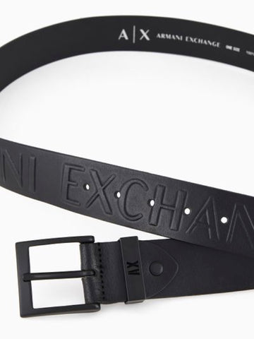 ARMANI EXCHANGE MEN'S BELT 951387 3F813 00020 BLACK