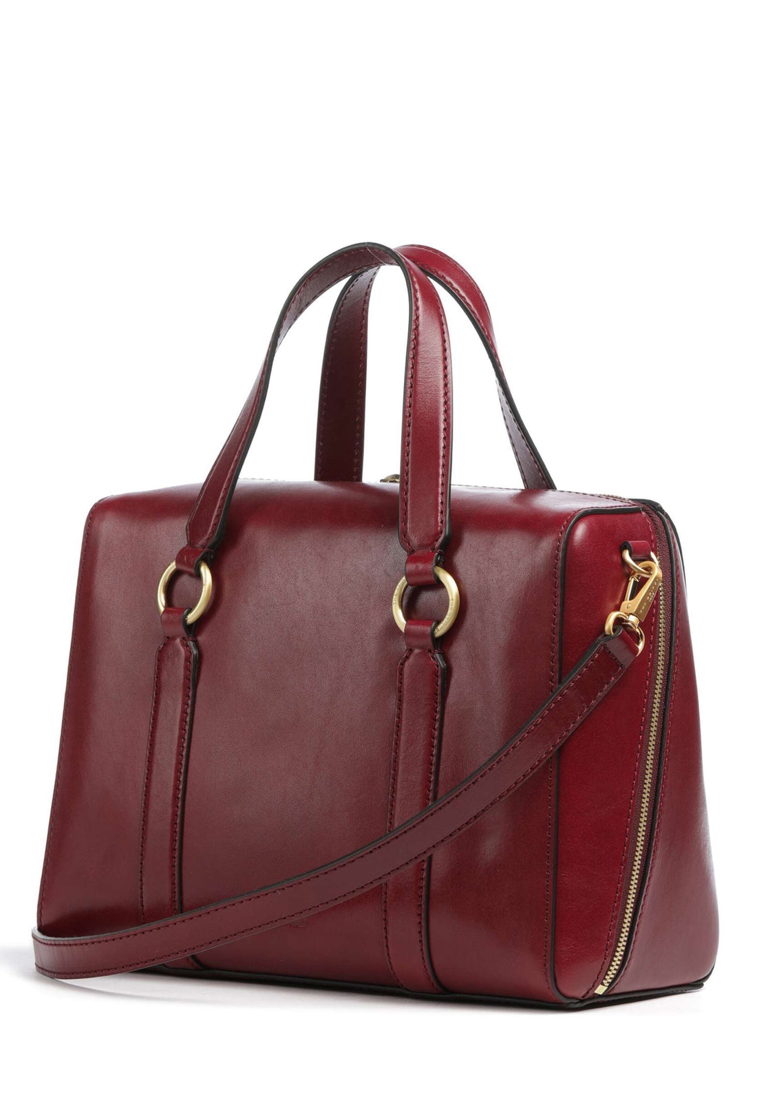 BORSA A MANO E TRACOLLA THE BRIDGE LAURA 04182601 01A ROSSO VINO