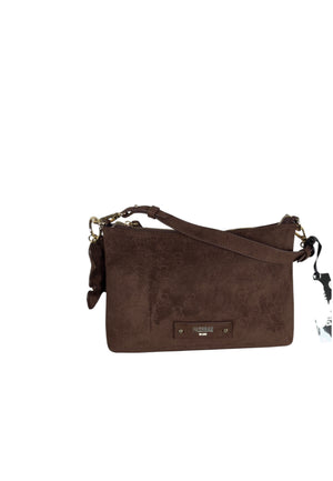 BORSA A SPALLA E TRACOLLA  PASHBAG YLENIA 20371 CIOCCOLATO