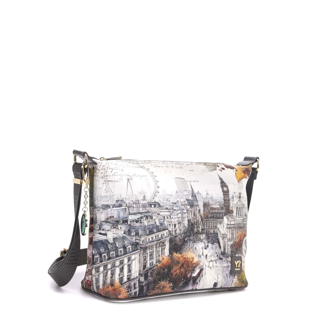 BORSA A TRACOLLA MEDIA DONNA YNOT YES-607F7 LONDON BERRY