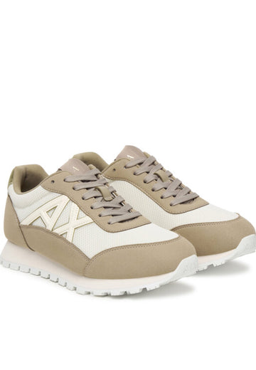 SCARPE DONNA ARMANI EXCHANGE XW002150 AF19388 MZ396 SAND-OFF WHITE