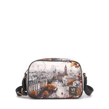 BORSA CAMERA BAG TRACOLLA DONNA YNOT YES-310F7 LONDON BERRY