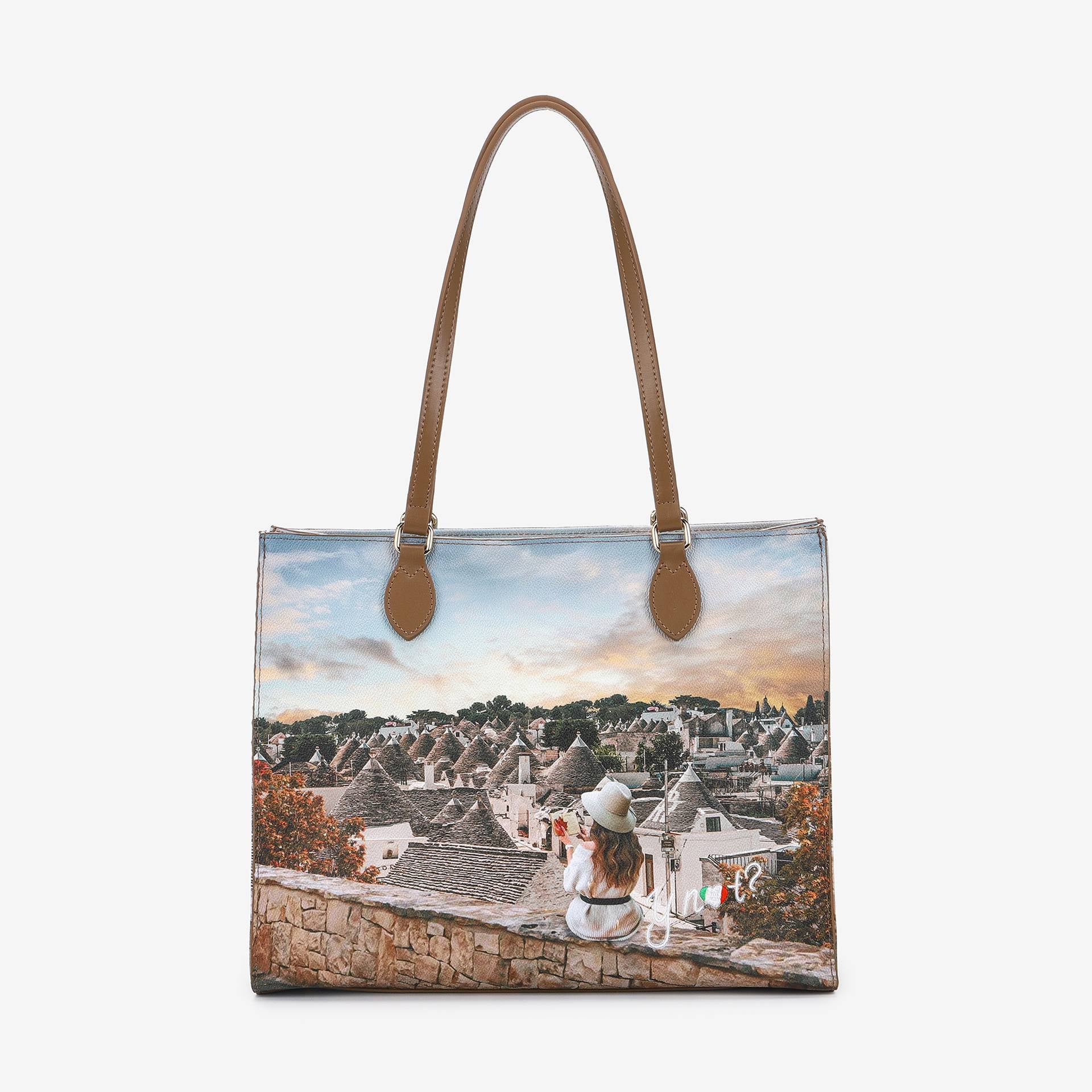 YNOT SHOPPER BAG YES-602F5 ROMANTIC TRULLI