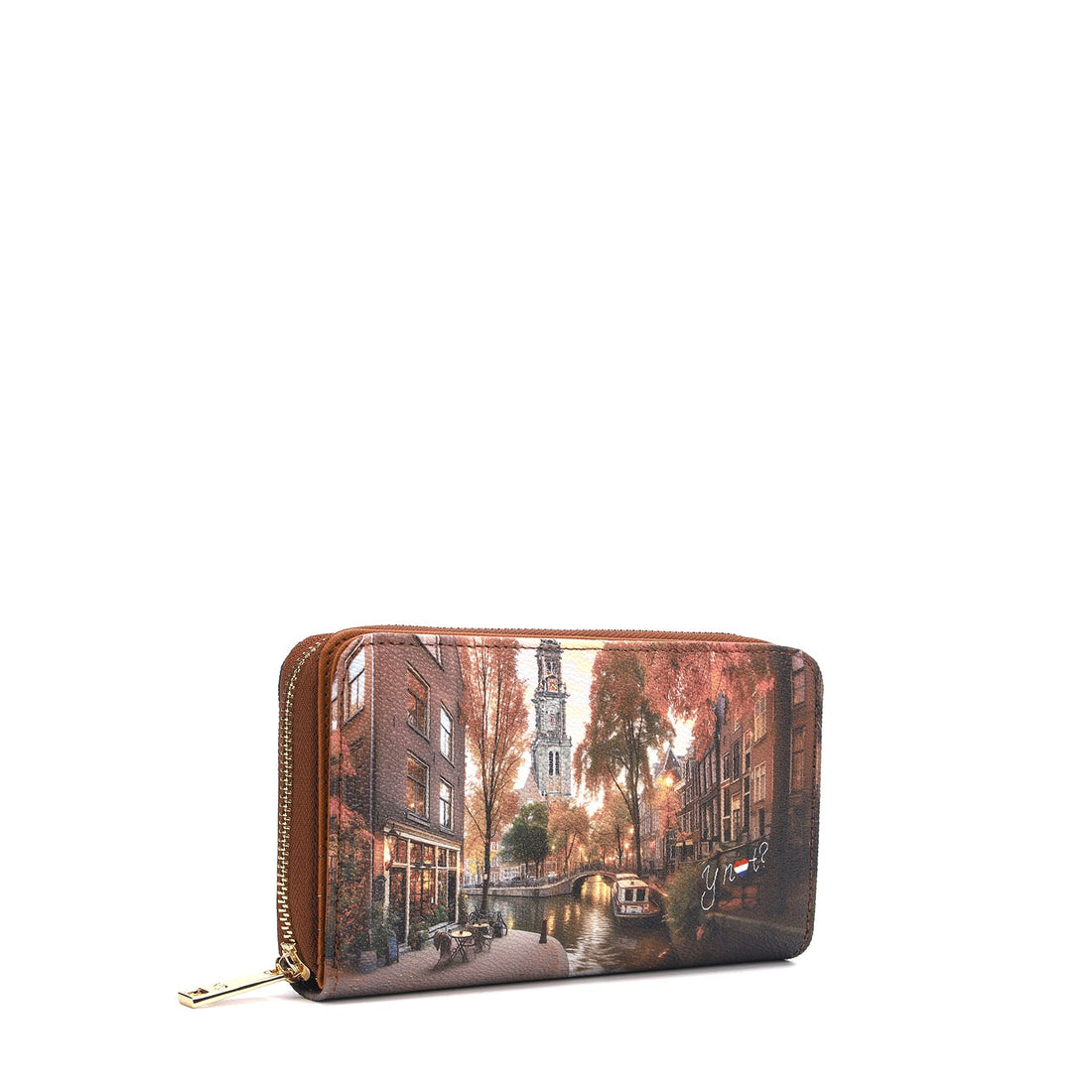 PORTAFOGLIO DONNA YNOT LUNGO YES-372F7 AMSTERDAM LIGHTS