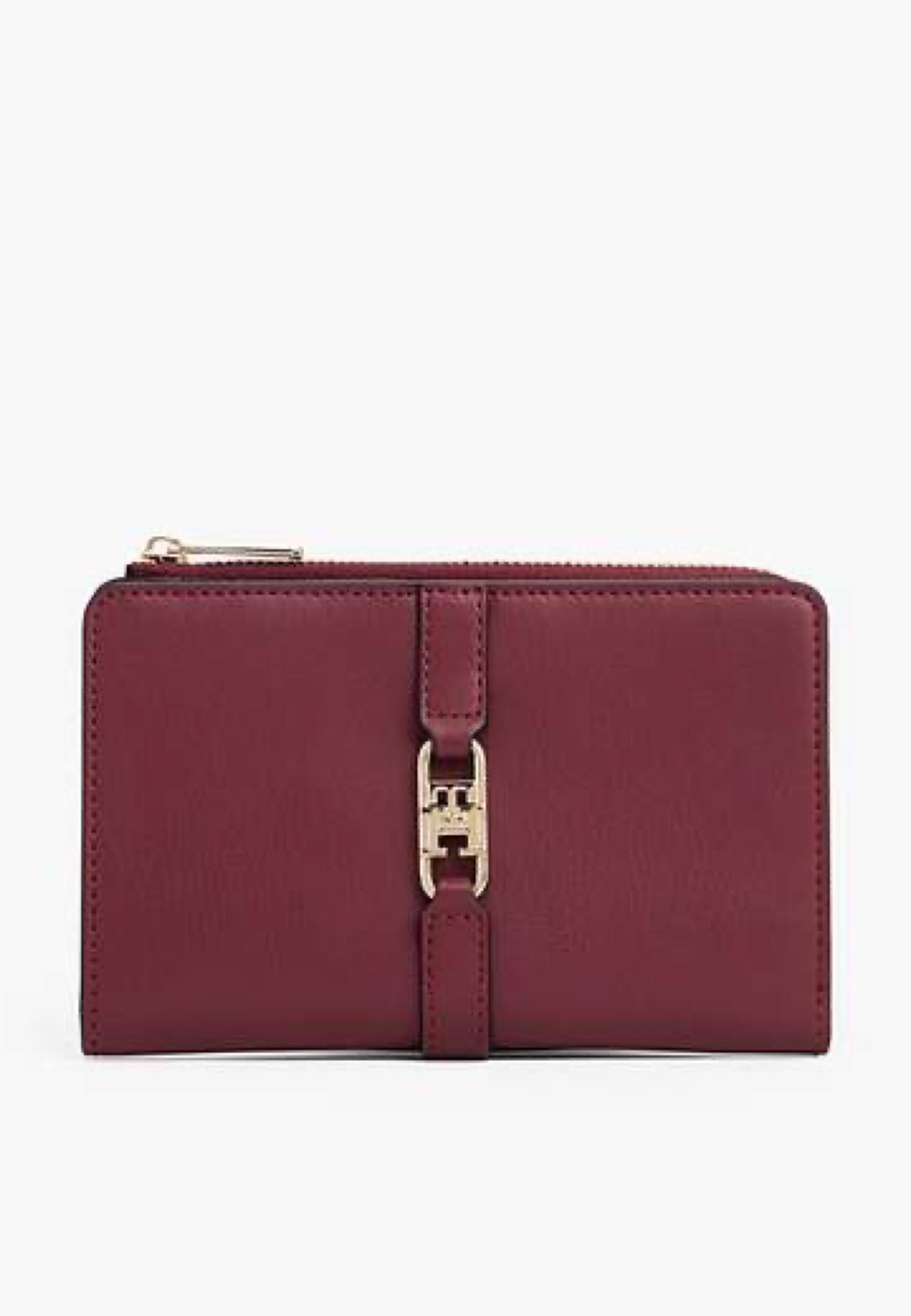 PORTAFOGLIO DONNA MEDIO TOMMY HILFIGER AW0AW17752 VLP BORDEAUX