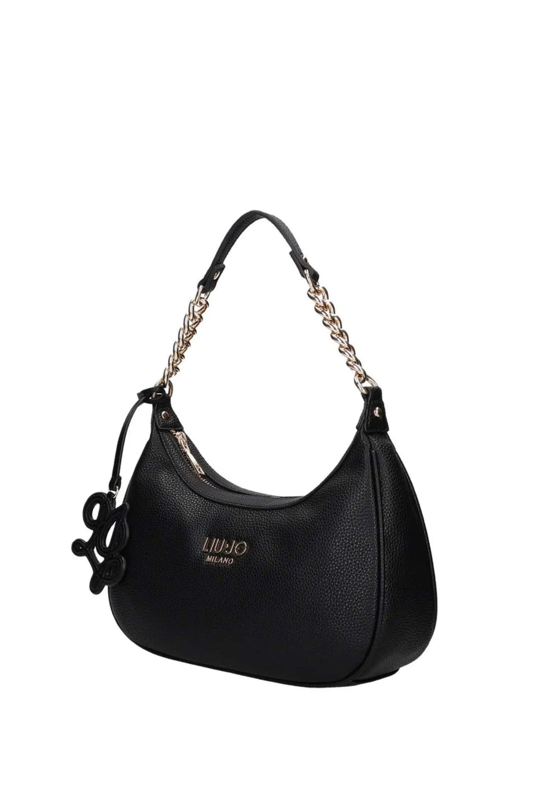 BORSA HOBO A SPALLA E TRACOLLA LIU-JO EMATITE AF6207_ES039 NERO