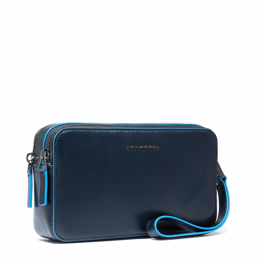 POCHETTE DA POLSO PIQUADRO UOMO BLUESQUARE AC4221B2 BLU