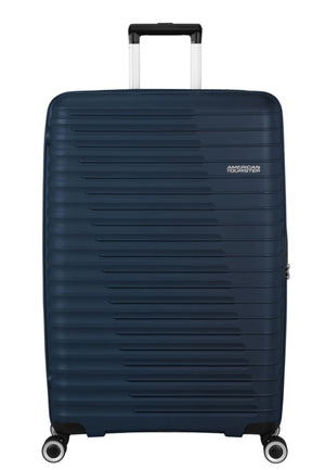VALIGIA RIGIDA GRANDE AMERICAN TOURISTER ROADRUSH 155566 NAVY BLUE 77 CM