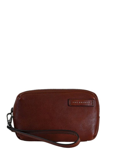 POCHETTE DA POLSO UOMO THE BRIDGE LUDOVICO 093126LZ 1A MARRONE