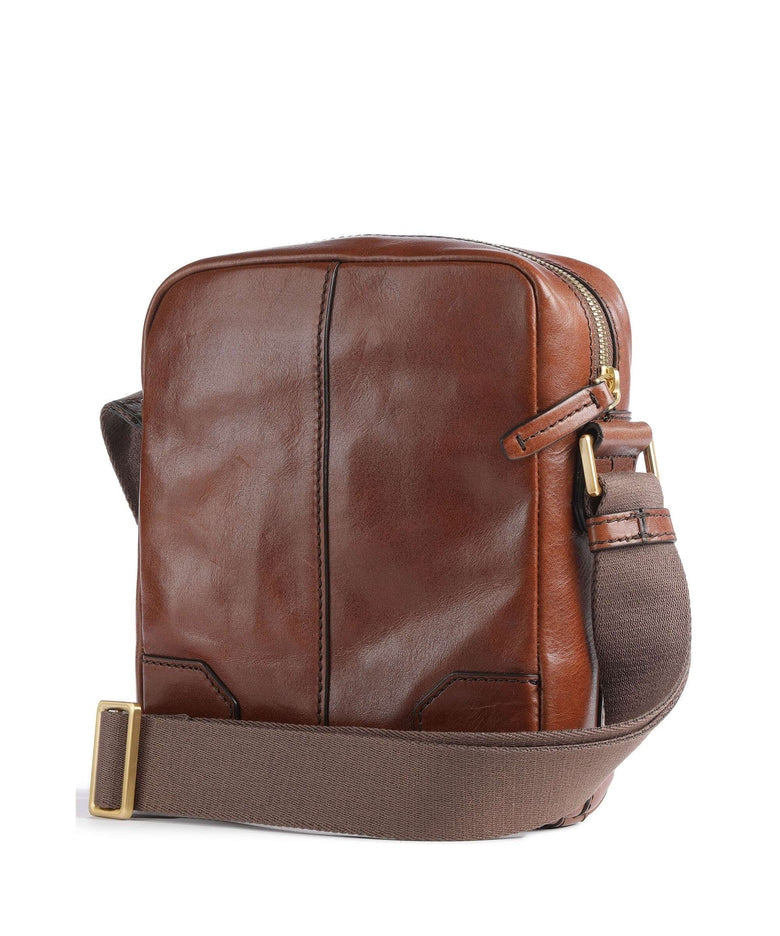 BORSELLO TRASVERSALE UOMO MEDIO THE BRIDGE VESPUCCI 05360001 14 MARRONE