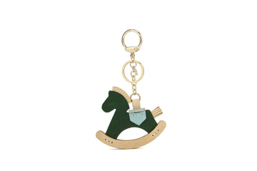 PORTACHIAVI IN PELLE DONNA YNOT PCH001S1 CAVALLUCCIO GREEN