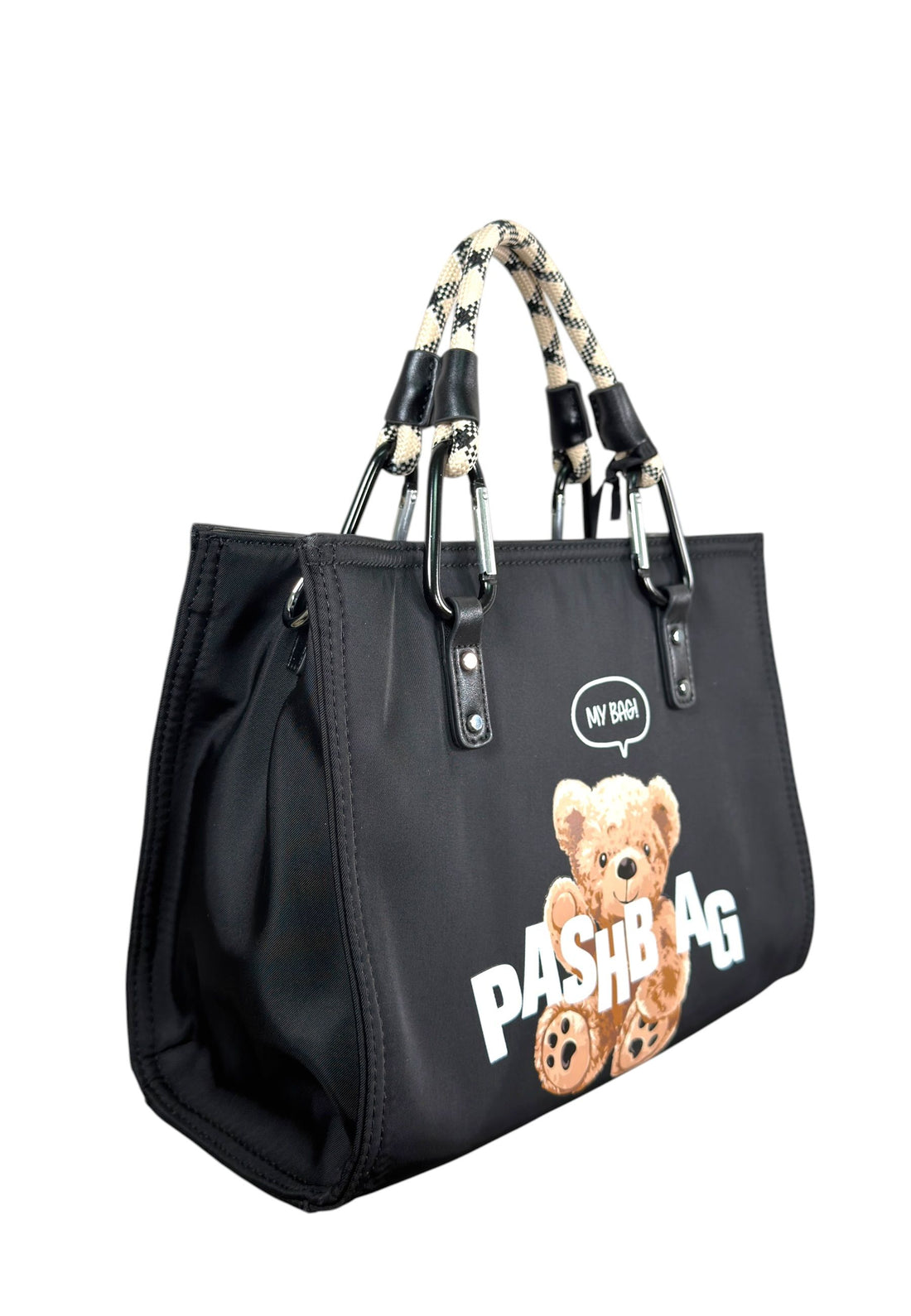 BORSA A MANO E TRACOLLA PICCOLA PASHBAG MINI FREYA 19512 NERO