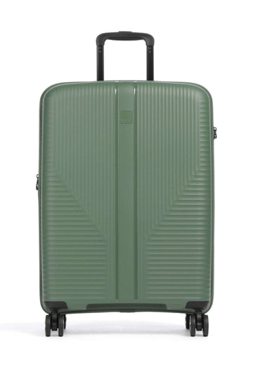VALIGIA TROLLEY MEDIA ESPANDIBILE TRAVELITE AIR STRIPE 7000348 VERDE