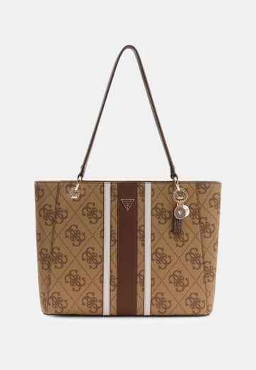 BORSA A SPALLA GUESS NOELLE II SS967225 LATTE LOGO -BROWN
